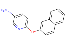 3-PYRIDINAMINE, 6-(2-NAPHTHALENYLOXY)-