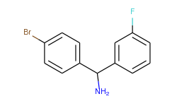 (4-Bromophenyl)(3-fluorophenyl)methanamine