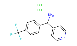 Pyridin-4-yl(4-(trifluoromethyl)phenyl)methanamine dihydrochloride