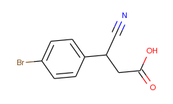 3-(4-Bromophenyl)-3-cyanopropanoic acid