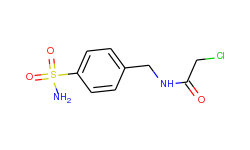 N-[4-(aminosulfonyl)benzyl]-2-chloroacetamide