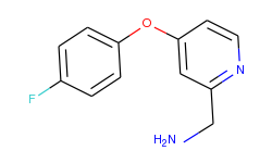 [4-(4-Fluorophenoxy)pyridin-2-yl]methanamine