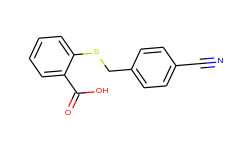 2-(4-Cyano-benzylsulfanyl)-benzoic acid