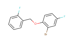 2-Bromo-4-fluoro-1-(2-fluorobenzyloxy)benzene