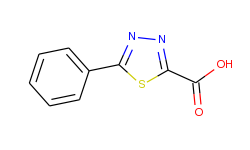 5-phenyl-1,3,4-thiadiazole-2-carboxylic acid