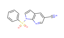 1-Benzenesulfonyl-1H-pyrrolo[2,3-b]pyridine-5-carbonitrile