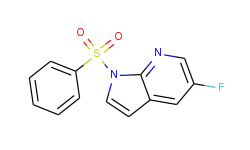 1-Benzenesulfonyl-5-fluoro-1H-pyrrolo-[2,3-b]pyridine