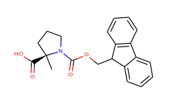 (R)-1-(((9H-FLUOREN-9-YL)METHOXY)CARBONYL)-2-METHYLPYRROLIDINE-2-CARBOXYLIC ACID