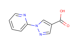 1-(Pyridin-2-yl)-1H-pyrazole-4-carboxylic acid