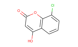 8-chloro-4-hydroxy-2H-1-benzopyran-2-one