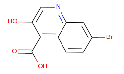 7-bromo-3-hydroxyquinoline-4-carboxylic acid