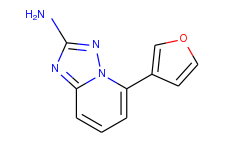 5-(furan-3-yl)-[1,2,4]triazolo[1,5-a]pyridin-2-amine