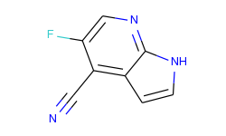 5-Fluoro-1H-pyrrolo[2,3-b]pyridine-4-carbonitrile