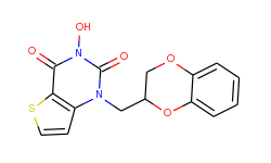 1-((2,3-Dihydrobenzo[b][1,4]dioxin-2-yl)methyl)-3-hydroxythieno[3,2-d]pyrimidine-2,4(1H,3H)-dione