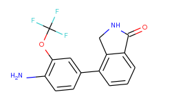 1H-Isoindol-1-one, 4-[4-amino-3-(trifluoromethoxy)phenyl]-2,3-dihydro-