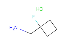 (1-Fluorocyclobutyl)methanamine hydrochloride