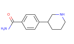 4-(piperidin-3-yl)benzamide hydrochloride