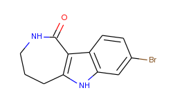 8-Bromo-2,3,4,5-tetrahydroazepino[4,3-b]indol-1(6H)-one