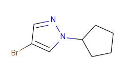 4-Bromo-1-cyclopentylpyrazole