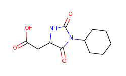 (1-Cyclohexyl-2,5-dioxo-imidazolidin-4-yl)-acetic acid