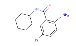 2-Amino-5-bromo-N-cyclohexylbenzamide