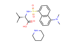 Dansyl-L-α-amino-n-butyric acid cyclohexylammonium salt