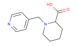 1-(pyridin-4-ylmethyl)piperidine-2-carboxylic acid