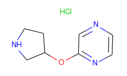 2-((R)-Pyrrolidin-3-yloxy)-pyrazine hydrochloride