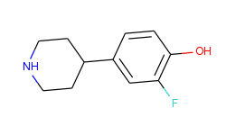 2-Fluoro-4-piperidin-4-ylphenol