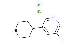 3-Fluoro-5-(piperidin-4-yl)pyridine dihydrochloride