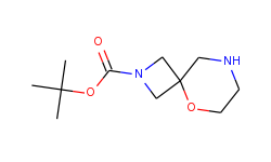 tert-​butyl 5-​oxa-​2,​8-​diazaspiro[3.5]​nonane-​2-​carboxylate