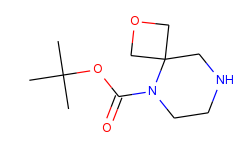 2-Oxa-5,8-diazaspiro[3.5]nonane-5-carboxylic acid, 1,1-dimethylethyl ester