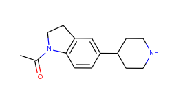 1-(5-Piperidin-4-yl-2,3-dihydroindol-1-yl)ethanone