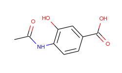 4-Acetamido-3-hydroxybenzoic acid