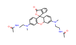 N,N'-Bis[2-(acetamido)ethyl]-N,N'-dimethylrhodamine