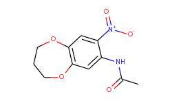 7-Acetamido-8-nitro-3,4-Dihydro-2H-1,5-benzodioxepine