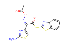 (Z)-S-Benzo[d]thiazol-2-yl 2-(acetoxyimino)-2-(2-aminothiazol-4-yl)ethanethioate