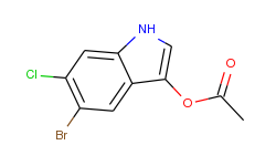 5-Bromo-6-chloro-1H-indol-3-yl acetate