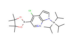 4-Chloro-5-(4,4,5,5-tetramethyl-1,3,2-dioxaborolan-2-yl)-1-(triisopropylsilyl)-1H-pyrrolo[2,3-b]pyri