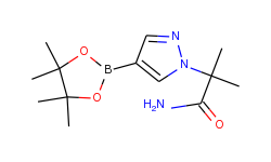 1H-PYRAZOLE-1-ACETAMIDE, ALPHA,ALPHA-DIMETHYL-4-(4,4,5,5-TETRAMETHYL-1,3,2-DIOXABOROLAN-2-YL)-