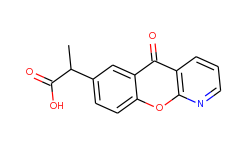 5H-[1]Benzopyrano[2,3-b]pyridine-7-acetic acid, α-methyl-5-oxo-