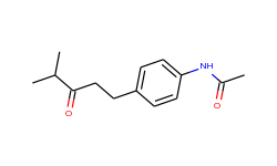 ACETAMIDE, N-[4-(4-METHYL-3-OXOPENTYL)PHENYL]-