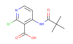 2-Chloro-4-pivalamidonicotinic acid