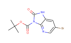 tert-Butyl 6-bromo-2-oxo-1H-imidazo[4,5-b]pyridine-3(2H)-carboxylate