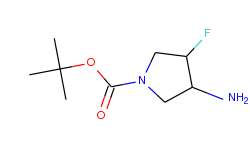 (3S,4S)-tert-Butyl 3-amino-4-fluoropyrrolidine-1-carboxylate