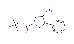 Tert-butyl (3S,4R)-3-amino-4-phenylpyrrolidine-1-carboxylate