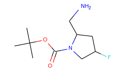 Tert-butyl (2S,4S)-2-(aminomethyl)-4-fluoropyrrolidine-1-carboxylate