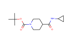 tert-Butyl 4-(cyclopropylcarbamoyl)piperidine-1-carboxylate