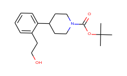 Tert-Butyl 4-(2-(2-hydroxyethyl)phenyl)piperidine-1-carboxylate