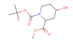 (2S,4R)-1-Tert-Butyl 2-methyl 4-hydroxypiperidine-1,2-dicarboxylate